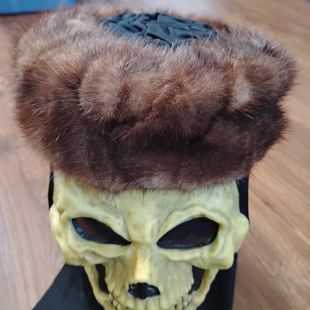 Vintage Hi Ki New Wadley Ushanka Fur Hat Union Made